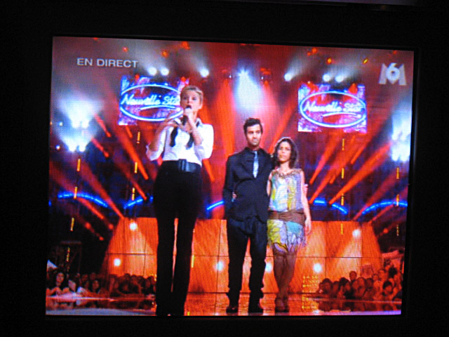 Je regarde une merde à la télévision