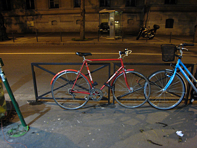 Je récupère mon vélo