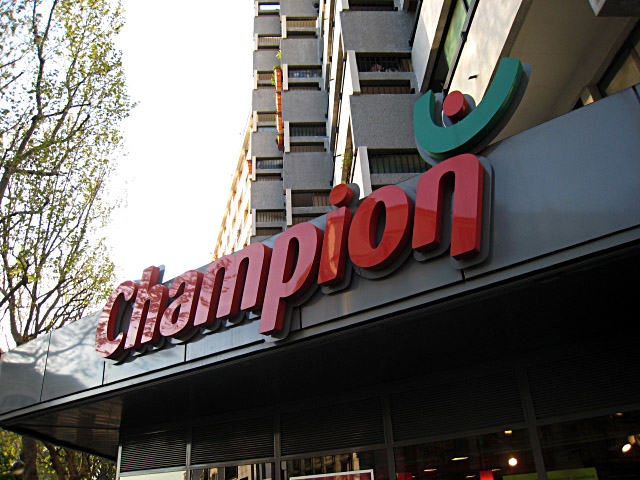 Je vais à Champion
