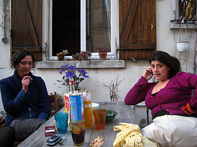 Nous fêtons l'anniversaire de Magali