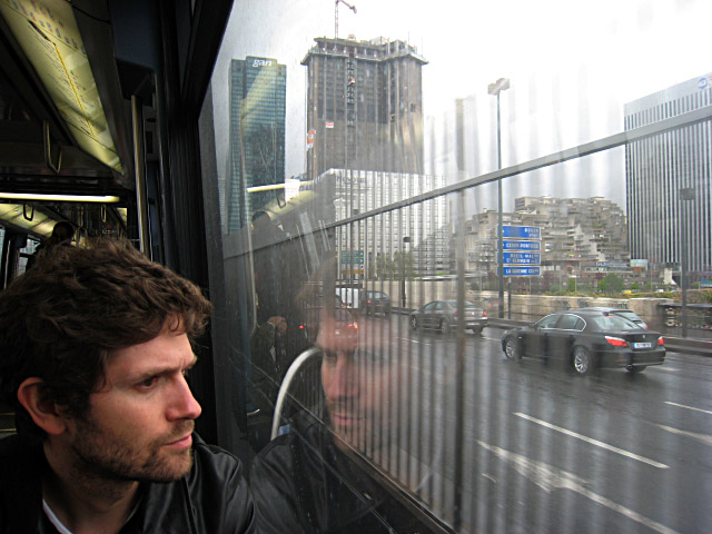 Nous arrivons à la Défense