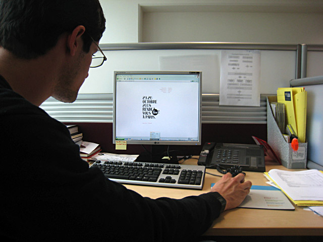 Nous allons devoir faire le site de la Fiac 2008