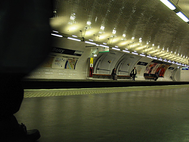 Je prends le métro