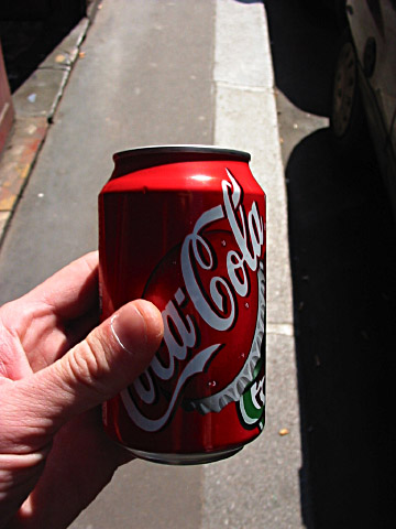 J'achète un coca
