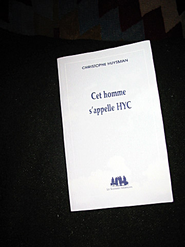 Le livre qu'a écrit Christophe