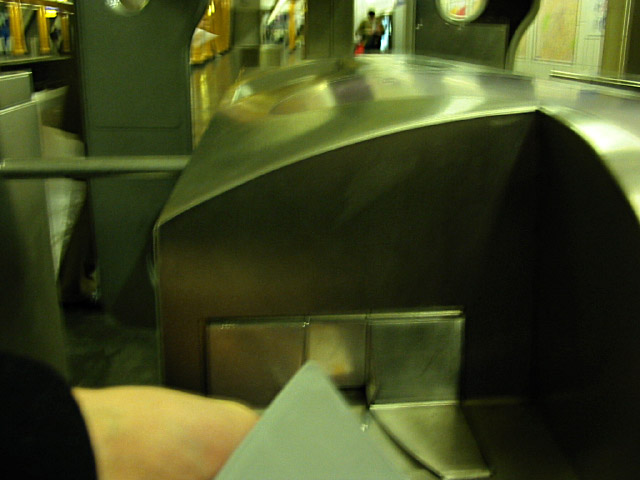 Je prends le métro