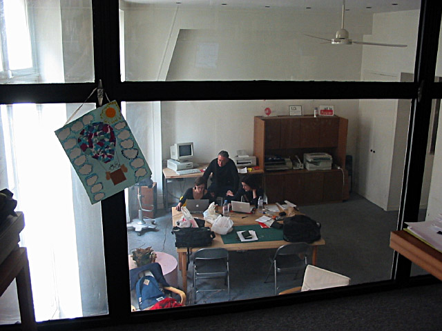 Vue depuis la mezzanine