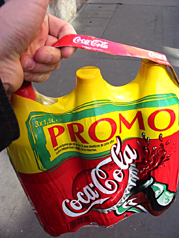 J'achète du coca