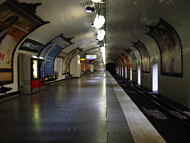 J'attends le métro
