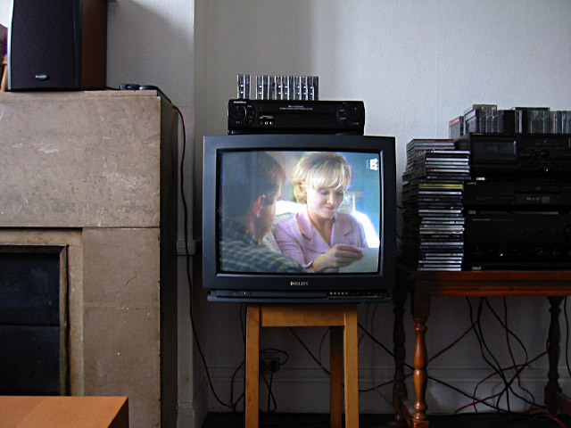 Je regarde la télévision