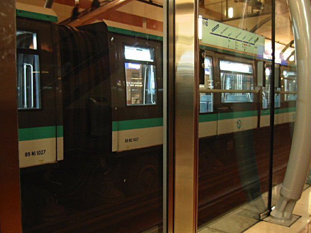 Je prends le métro