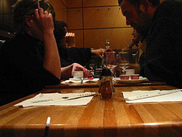 Je vais dans un restaurant japonais