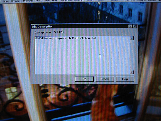Je travaille