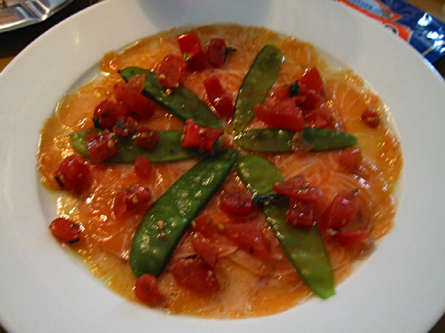 Nous allons manger aux Cailloux