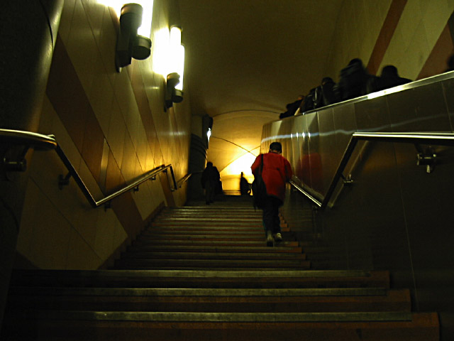 Je prends le métro