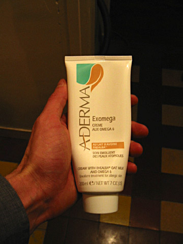 Un tube de crème