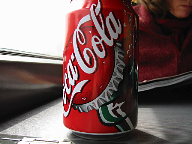Je bois du coca