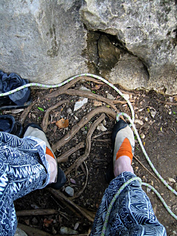 J'enfile mes ballerines