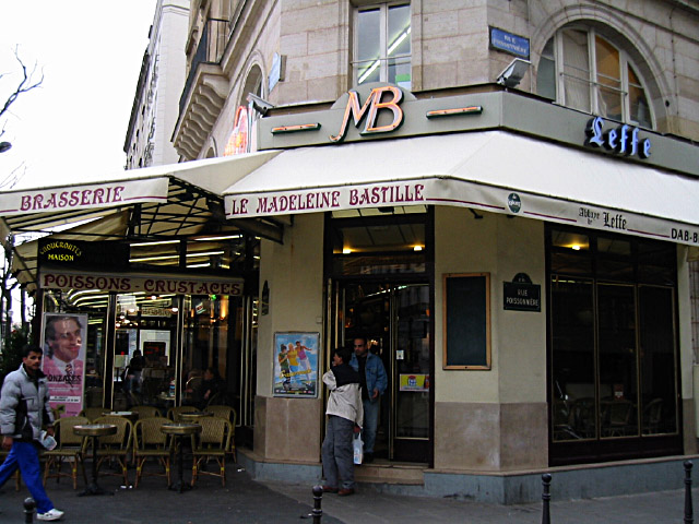 Nous allons au Madeleine Bastille