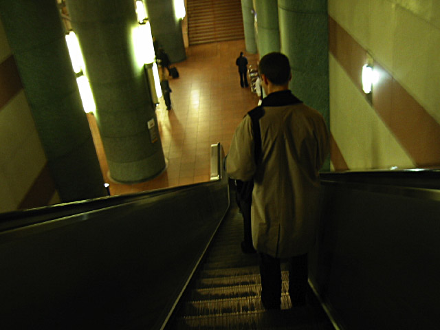 Je prends le métro