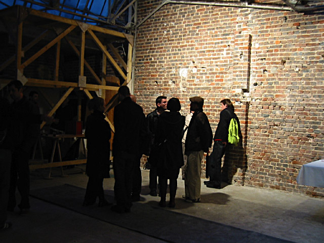 L'intérieur de la galerie