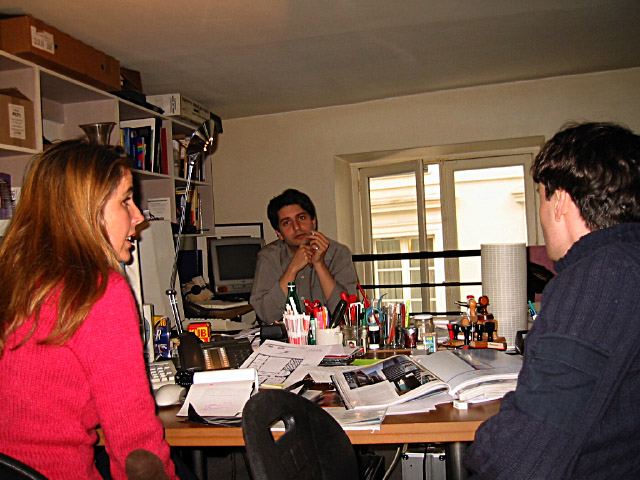 Dans le bureau de Nicholas