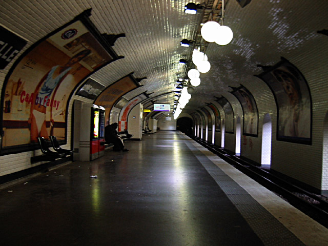 Je prends le métro