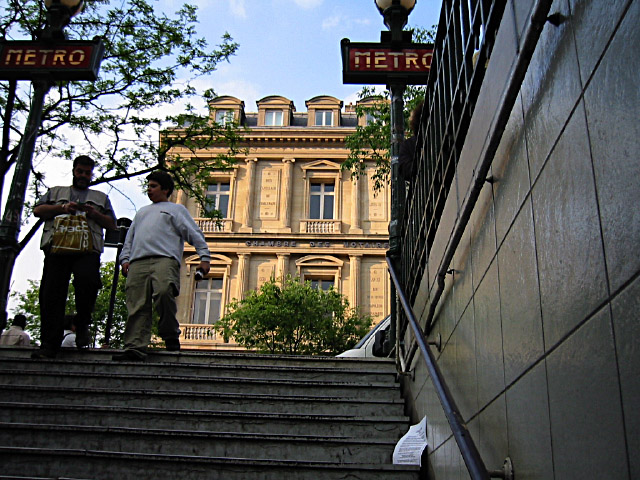 Je sors à Jules Joffrin