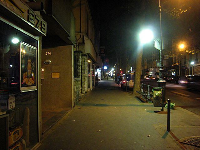 Nous rentrons chez Marjolaine