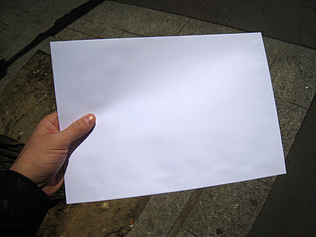 J'achète une enveloppe