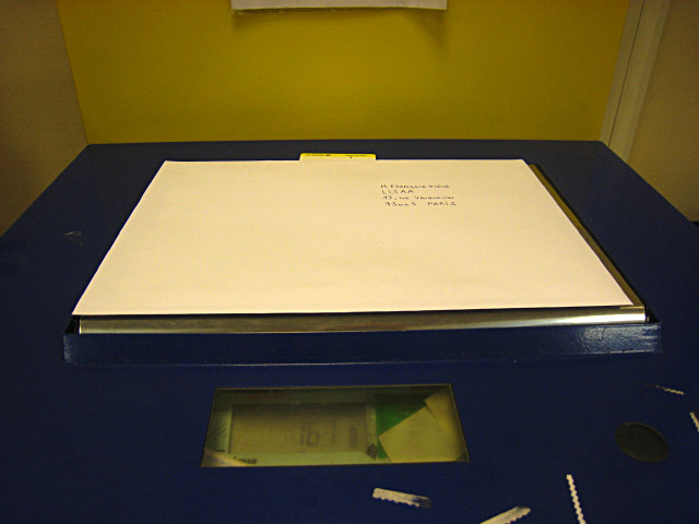 Je pèse mon enveloppe