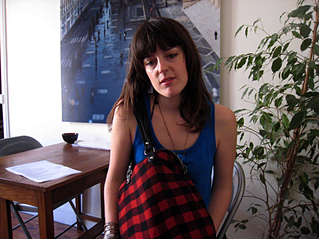 Je retrouve Marjolaine chez moi
