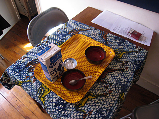 Petit déjeuner