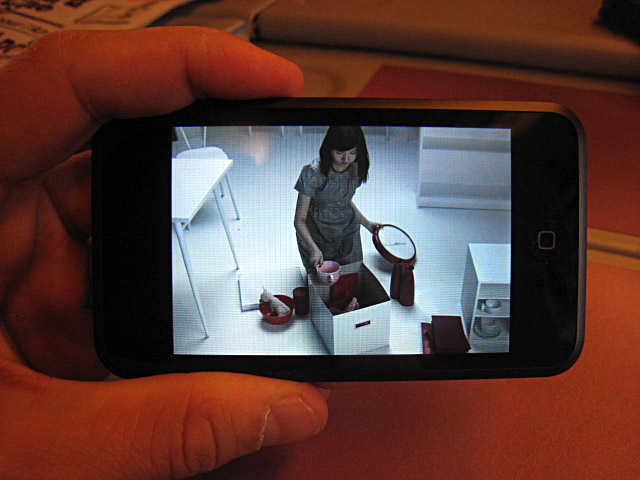 Olivier me montre un clip de Sophie