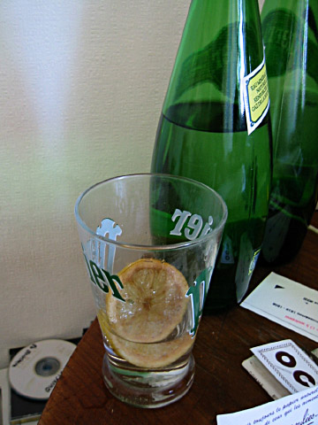 Je bois du perrier