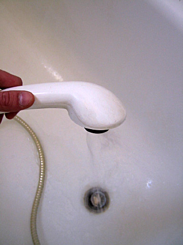 Je me douche