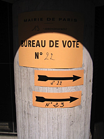 Je cherche mon bureau de vote