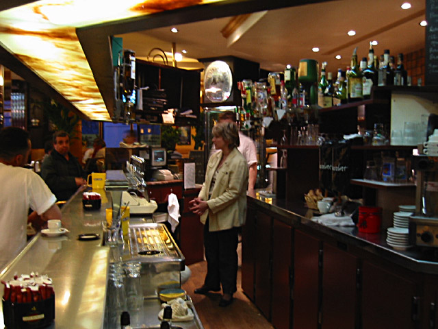 Je commande un verre