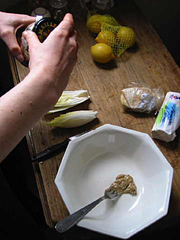Nous préparons à manger