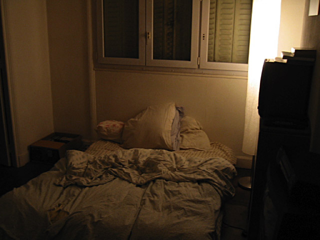 Nous nous couchons tard