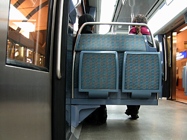 Je m'installe dans le métro