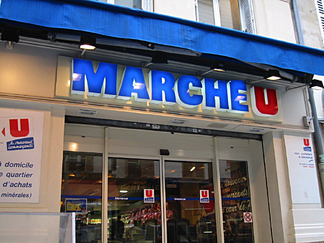 Je vais au Marché U