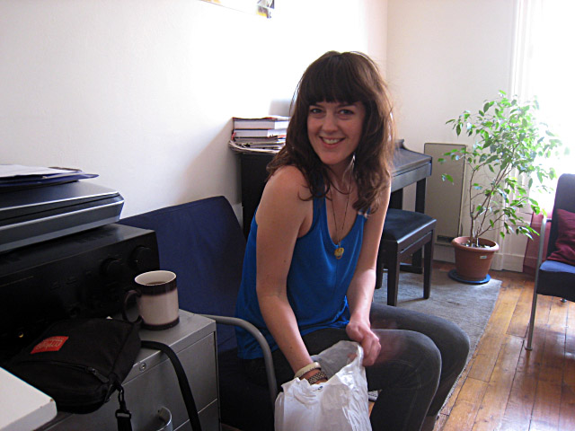 Visite de Marjolaine