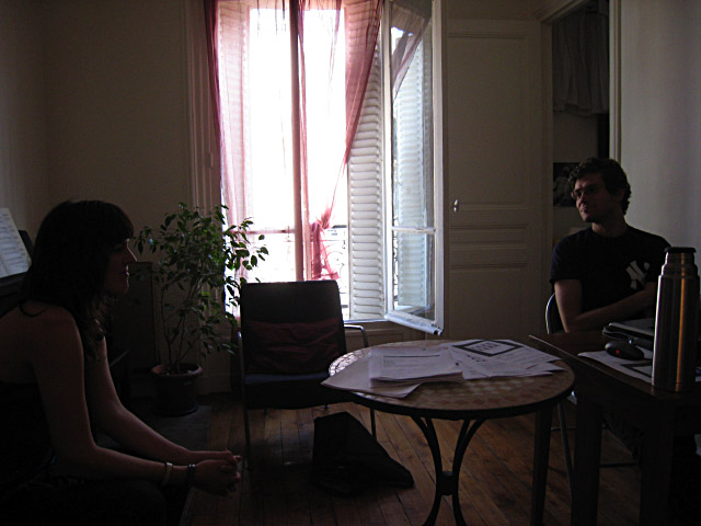 Nous faisons une pause