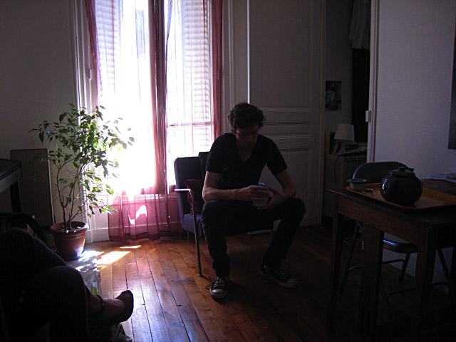 Nous retrouvons Olivier chez moi