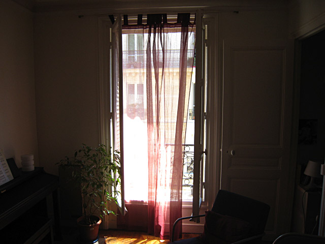 J'ouvre la fenêtre