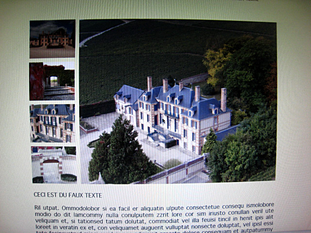 Nous travaillons sur Taittinger