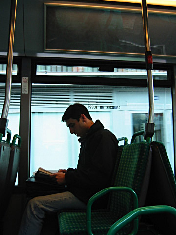 Je monte dans un bus
