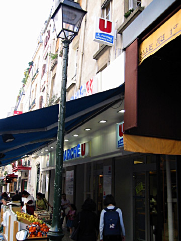 Je vais au Marché U