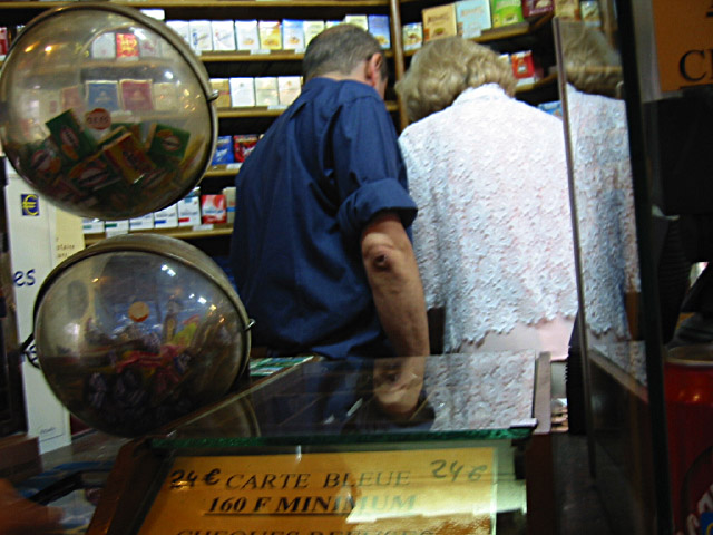 J'achète du tabac